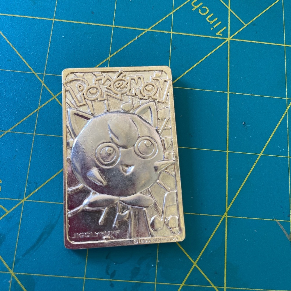 Pokémon jigglypuff trade gold card